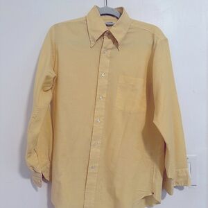 Vintage Hathaway Yellow Dress Shirt